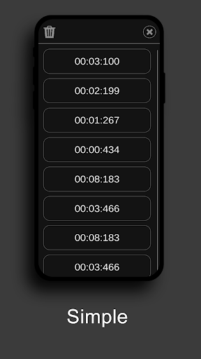 Stopwatch Pro Screen 2