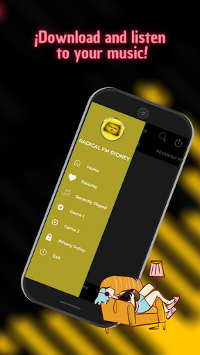 Android application Radical Fm Sydney AU screenshort