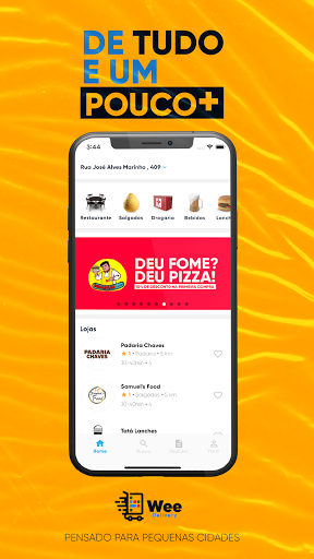Android application Wee Delivery screenshort
