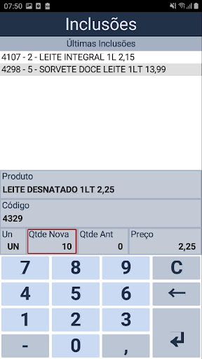 ProFIN Contagem Screen 2