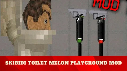 Skibidi Toilet Mod For Melon