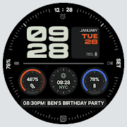 Kepler Digital Watch Face
