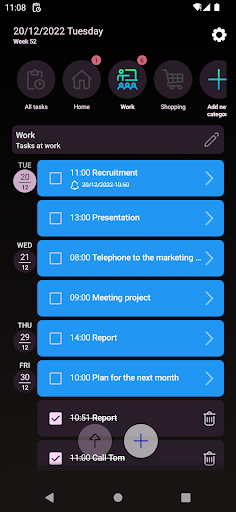 ToDoChecklist with tasks to do Screen 2