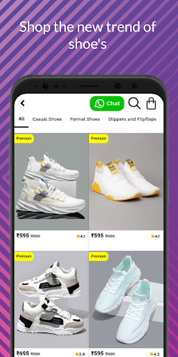 Android application Shoebox - The shoe shop screenshort