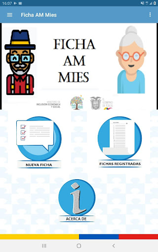 Android application Ficha AM Mies 2020 screenshort