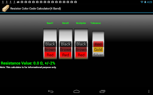 Handyman Calculator Capture d'écran