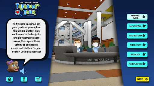 NIHCC Treasure Tour Screen 3
