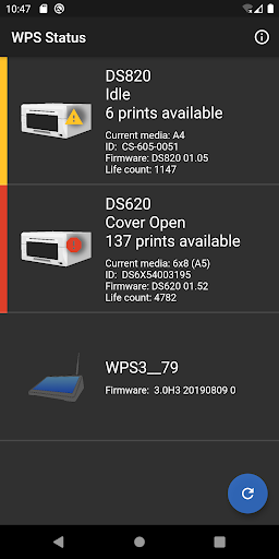 WPS Status Screen 3
