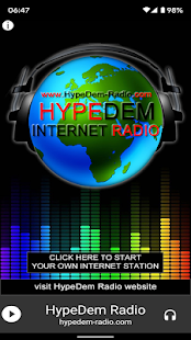 HypeDem Internet Radio Screenshot
