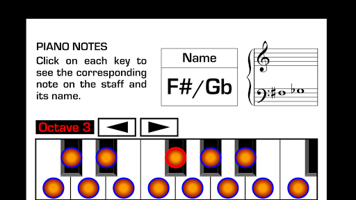 Piano Sheet Reading PRO Screen 2