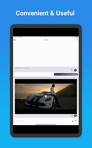 Screenshot of AI Chat & Image Generator