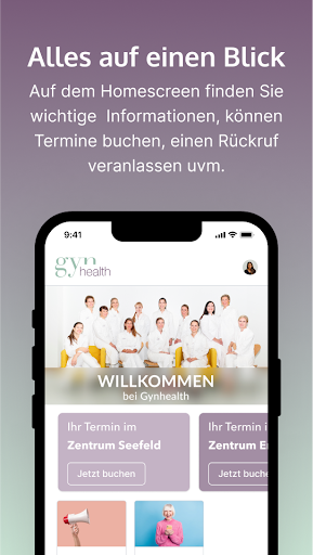 myGynhealth Screen 3