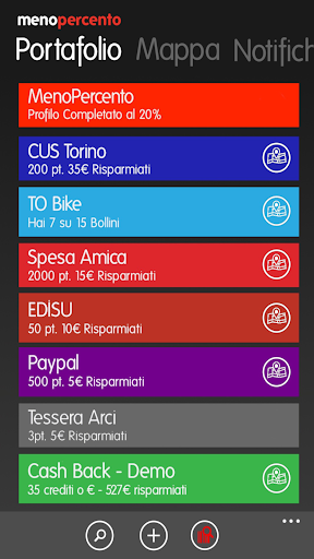 Android application MenoPercento screenshort