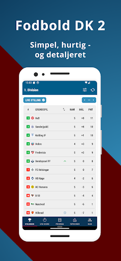Android application Foootball DK 2 screenshort