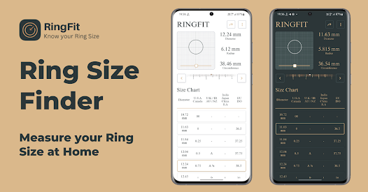 Ring size on phone deals