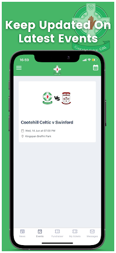 Cootehill Celtic GAA Screen 2