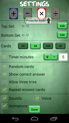Math Flash Cards screenshot 5