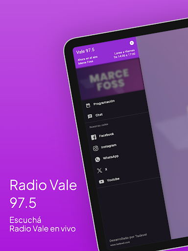 Vale 97.5 Screen 3