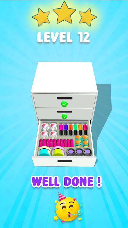 Fill the Makeup Organizer Game - 1.2 - (Android)