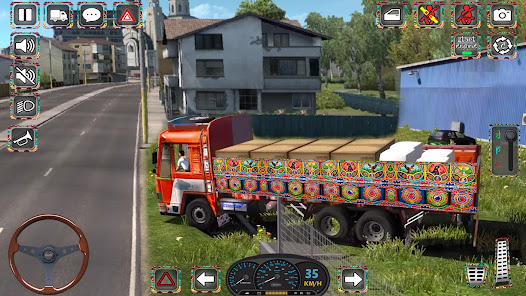 Indian Larry Truck Driving 3D 0.2 APK + Mod (Unlimited money) إلى عن على ذكري المظهر