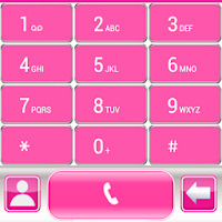 THEME PINK GLASS FOR EXDIALER