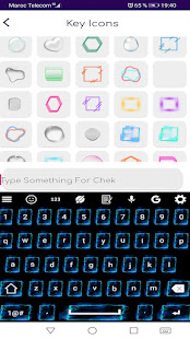 Neon Led Wolf Keyboard 1.3 APK screenshots 11