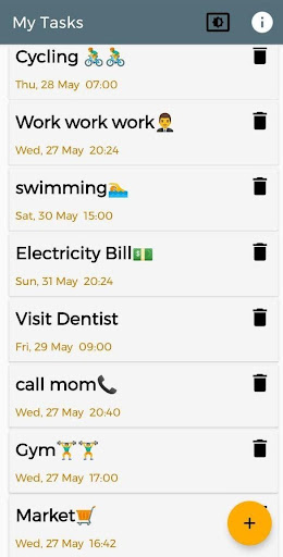 My Tasks Screen 3