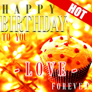 Happy Birthday Cards & Cake love message quotes