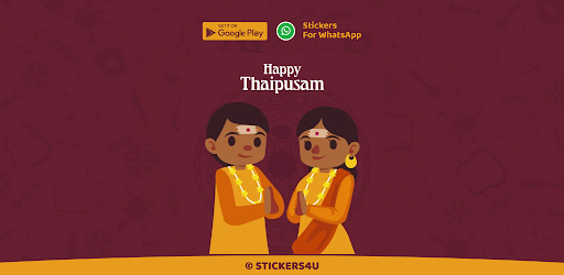 Thaipusam Wishes Card Stickers Screen 3