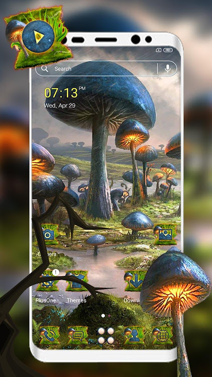 Mushroom Land Launcher Theme - 3.0.1 - (Android)