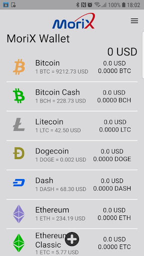 MoriX Wallet Screen 3