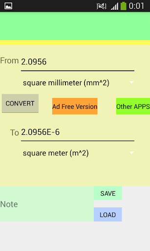 Android application Unit screenshort