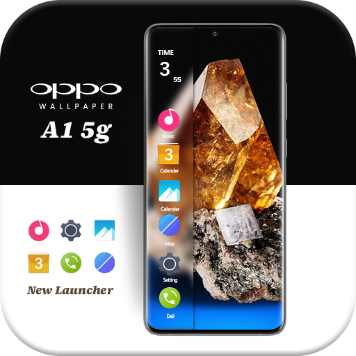 Oppo A1 5g Themes and Launcher logo