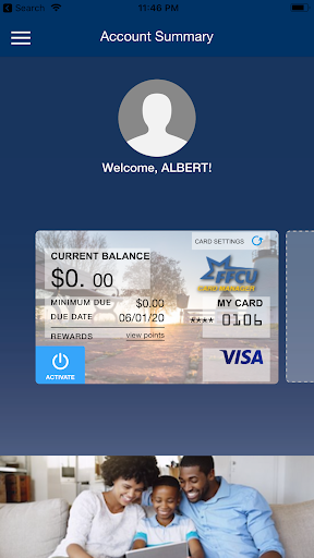Freedom Card Manager Screen 2