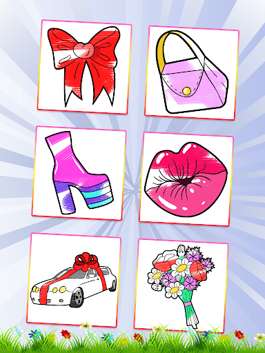 Screenshot of Beauty Coloring Book 3