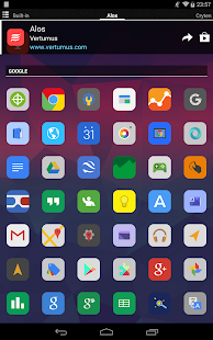 Alos - Icon Pack Captura de pantalla