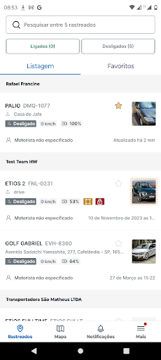 Invictus Rastreamento Screen 2