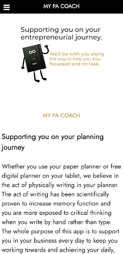 MY PA PLANNER Screenshot 3 - AppWisp.com