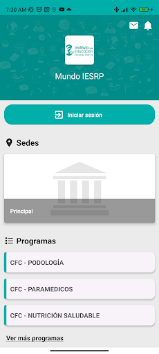 Android application Mundo IESRP screenshort