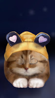 Toffee Cute Kitty Live Wallpaper