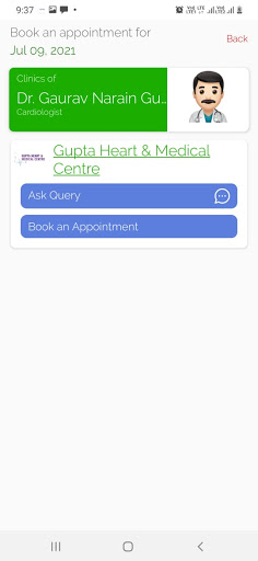 Gupta Heart & Medical Centre Screen 2