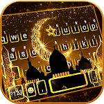 Gold Ramadan Keyboard Theme Apk