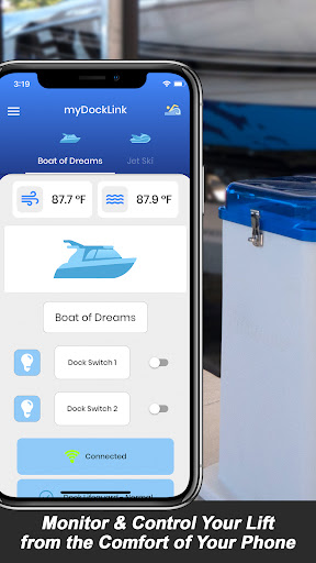 Android application myDockLink screenshort