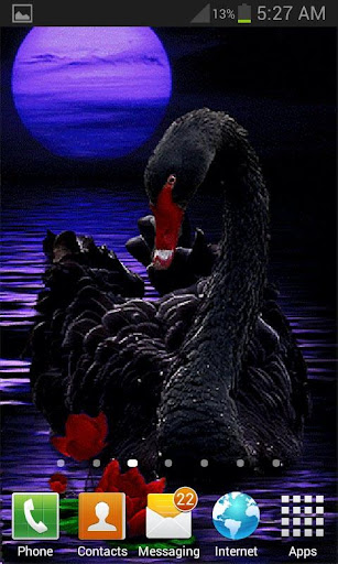 Black Swan Live Wallpaper