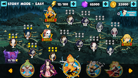 Stick Demon Shadow Fight MOD APK (Free Shopping, Unlock) 5