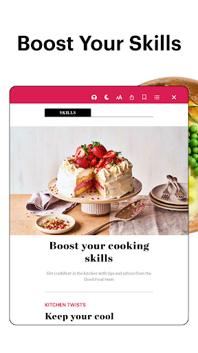 Screenshot of Good Food Magazine