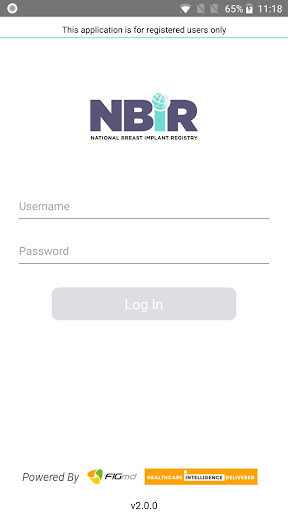 Android application NBIR Barcode Scanner screenshort
