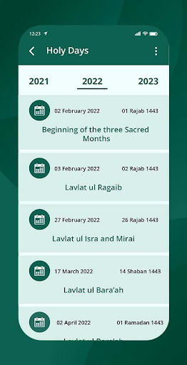 Qibla Compass Screen 3