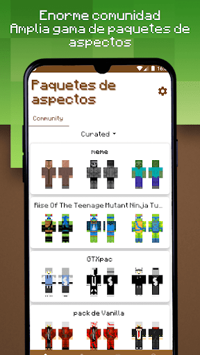Vista previa de la aplicación