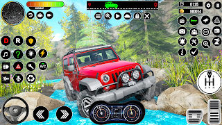 Offroad Hill 4x4 jeep driving - Screenshot 1
